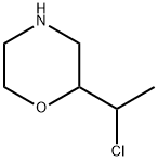 Morpholine, 2-(1-chloroethyl)- Structure