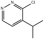 Pyridazine, 3-chloro-4-(1-methylethyl)- 化学構造式