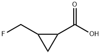 2-(氟甲基)环丙烷-1-羧酸,1314960-53-6,结构式