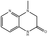 4-methyl-1H,2H,3H,4H-pyrido[2,3-b]pyrazin-2-one Structure