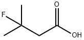 Butanoic acid, 3-fluoro-3-methyl- Structure