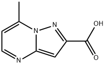 7-methylpyrazolo[1,5-a]pyrimidine-2-carboxylic acid Structure