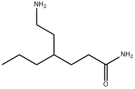 Heptanamide, 4-(2-aminoethyl)- Structure