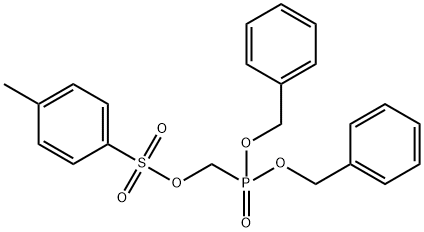 Phosphonic acid, [[[(4-methylphenyl)sulfonyl]oxy]methyl]-, bis(phenylmethyl) ester (9CI),132062-78-3,结构式