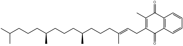 1,4-Naphthalenedione, 2-methyl-3-(3,7,11,15-tetramethyl-2-hexadecenyl)-, [S-[R*,R*-(E)]]- (9CI)|维生素K1杂质13