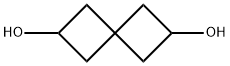 SPIRO[3.3]HEPTANE-2,6-DIOL 结构式