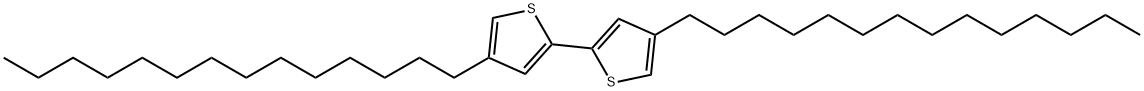 4,4'-Ditetradecyl-2,2'-bithiophene Structure