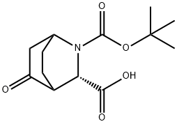 Racemic-(1S,3S,4S)-2-(Tert-Butoxycarbonyl)-5-Oxo-2-Azabicyclo[2.2.2]Octane-3-Carboxylic Acid(WX120316) Structure