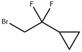 (2-Bromo-1,1-difluoroethyl)cyclopropane Struktur