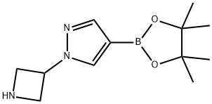 1331786-41-4 1-(氮杂环丁烷-3-基)-4-(4,4,5,5-四甲基-1,3,2-二氧杂硼杂环戊烷-2-基)-1H-吡唑