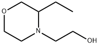 4-Morpholineethanol, 3-ethyl- Structure