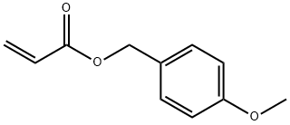 2-Propenoic acid, (4-methoxyphenyl)methyl ester Structure