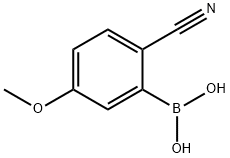 Boronic acid, B-(2-cyano-5-methoxyphenyl)-|