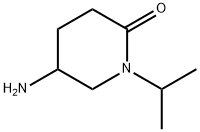 2-Piperidinone, 5-amino-1-(1-methylethyl)- Struktur