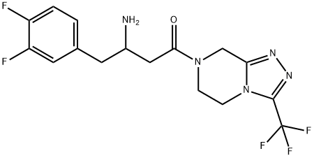 Sitagliptin impurity H HCl Structure