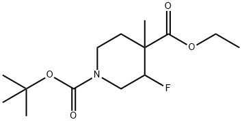 1334416-25-9 1-叔丁基 4-乙基 3-氟-4-甲基哌啶-1,4-二羧酸酯