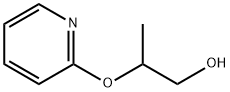 1-Propanol, 2-(2-pyridinyloxy)- 化学構造式