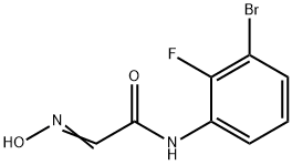 Acetamide, N-(3-bromo-2-fluorophenyl)-2-(hydroxyimino)- 化学構造式