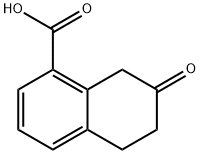 7-oxo-5,6,7,8-tetrahydronaphthalene-1-carboxylic acid|7-氧代-5,6,7,8-四氢萘-1-羧酸