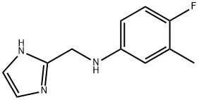 1H-Imidazole-2-methanamine, N-(4-fluoro-3-methylphenyl)- Struktur