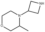 Morpholine, 4-(3-azetidinyl)-3-methyl- Structure