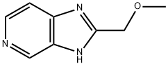 3H-Imidazo[4,5-c]pyridine, 2-(methoxymethyl)- Structure