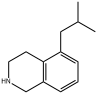 5-异丁基-1,2,3,4-四氢异喹啉 结构式