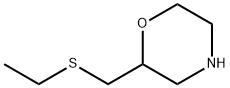 2-((乙硫基)甲基)吗啉,1340262-62-5,结构式