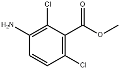 3-氨基-2,6-二氯苯甲酸甲酯, 1340366-65-5, 结构式