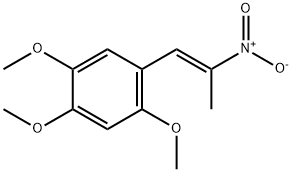 Benzene, 1,2,4-trimethoxy-5-(2-nitro-1-propenyl)-, (E)- (9CI) Structure