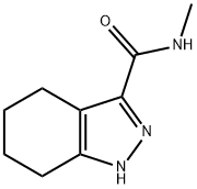 1H-Indazole-3-carboxamide, 4,5,6,7-tetrahydro-N-methyl- Structure