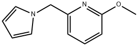 2-methoxy-6-(1H-pyrrol-1-ylmethyl)pyridine Structure