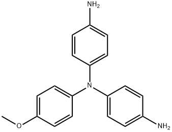 1,4-Benzenediamine, N1-(4-aminophenyl)-N1-(4-methoxyphenyl)- Struktur