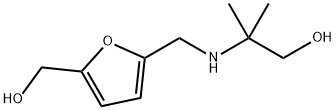 2-((((5-(羟甲基)呋喃-2-基)甲基)氨基)-2-甲基丙烷-1-醇,1342515-03-0,结构式