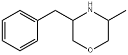 Morpholine, 3-methyl-5-(phenylmethyl)- Structure