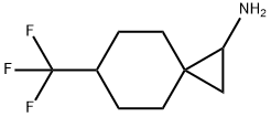 Spiro[2.5]octan-1-amine, 6-(trifluoromethyl)- 结构式