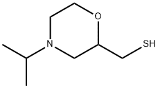 2-Morpholinemethanethiol,4-(1-methylethyl)- Structure