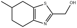 (6-METHYL-4,5,6,7-TETRAHYDRO-1,3-BENZOTHIAZOL-2-YL)METHANOL 结构式