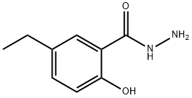 5-乙基-2-羟基苯甲酰肼, 1344045-92-6, 结构式