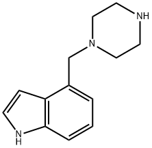 1H-Indole, 4-(1-piperazinylmethyl)-|4-(哌嗪-1-基甲基)-1H-吲哚