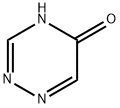 1,2,4-Triazin-5(4H)-one 化学構造式