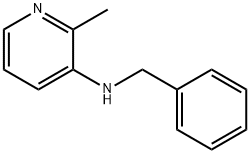 3-Pyridinamine, 2-methyl-N-(phenylmethyl)- Structure