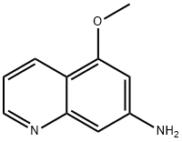 7-Quinolinamine, 5-methoxy- Struktur