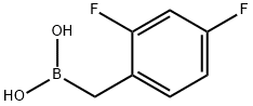 Boronic acid, B-[(2,4-difluorophenyl)methyl]- 结构式