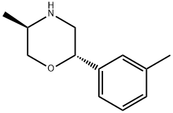 Morpholine, 5-methyl-2-(3-methylphenyl)-,(2S,5R)- Structure