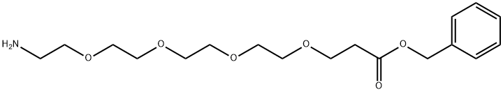 氨基-四聚乙二醇-苄基酯, 1351397-21-1, 结构式