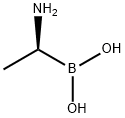 Boronic acid, B-[(1S)-1-aminoethyl]- 化学構造式