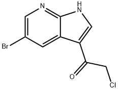 1351478-05-1 Ethanone, 1-(5-bromo-1H-pyrrolo[2,3-b]pyridin-3-yl)-2-chloro-