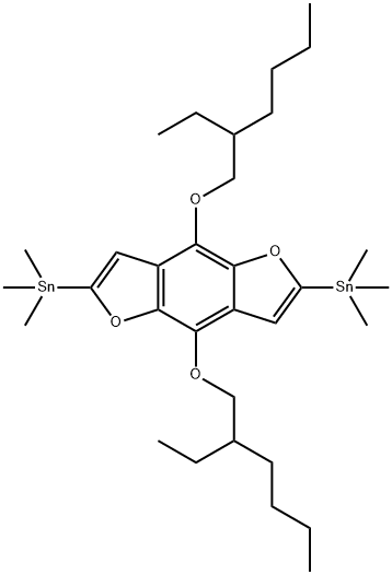 4,5-b']difuran) 化学構造式