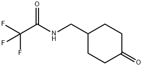 Acetamide, 2,2,2-trifluoro-N-[(4-oxocyclohexyl)methyl]-,1352935-34-2,结构式